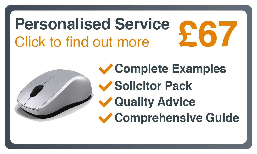 Personalised separation agreement service Personalised separation agreement service